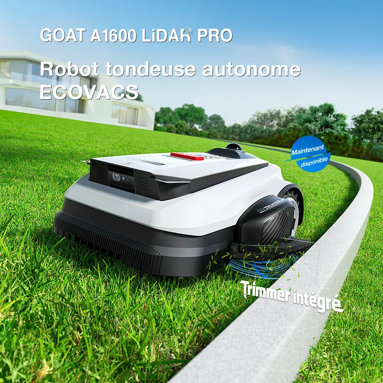 ECOVACS GOAT A1600 LiDAR PRO product photograph